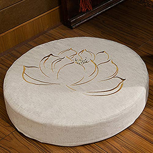 Meditation Cushion Yoga Mat Meditation Cushion Floor Pillows Seating Comfortable Breathable Removable Suitable For Yoga (Color : Yellow, Size : 60x60x3cm)