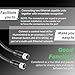Bzumperyz 720073-6 5 Foot Ethernet Cable AS EC 5E Replace for Humminbird, Black Fit for Helix, APEX, SOLIX and Onix