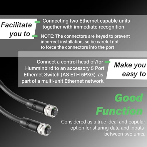 Cable Ethernet de 5 pies AS EC 5E negro miniatura 4