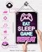 Drsoum Video Gamer Room Decor for Boys Gaming Wall Decor Neon Gaming Room Metal Sign 12 x 8 Inch Set of 4 - Gamer Wall Decor Teenage Boy Room Decor
