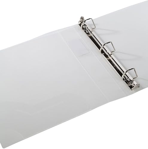 Miniatura 9 de Filexec Products 50471-6223 - Carpeta de anillas de 1.5 pulgadas, translúcida, paquete de 6