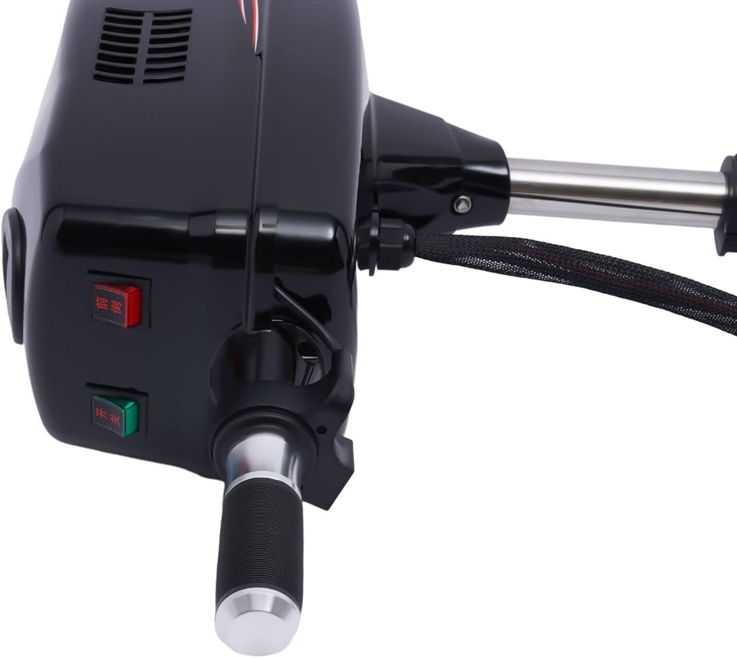 HANGKAI 8HP 2200W Outboard Motor, 3000RPM Outboard Motors, 48V Electric Outdoor Boat Motors with CCS System for Rubber Boats Inflatable Boats Yachts