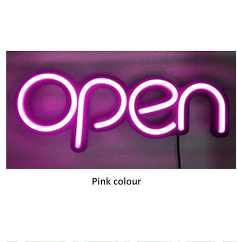 Miniatura 10 de Paneles de luz led inteligentes LED Neon Open Sign Light para negocios Pull Wire Conector Brillante Ligero y Energía Eficiente para Restaurantes