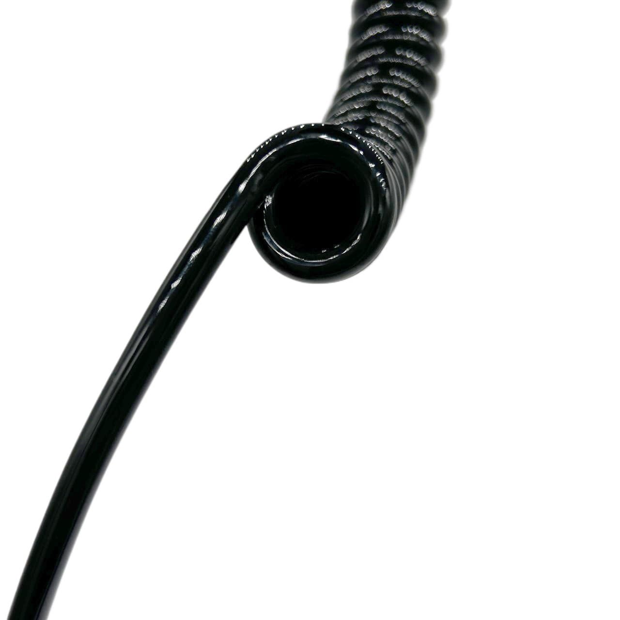 5-żyłowy, zwijany kabel spiralny 15AWG o długości 1–14 metrów