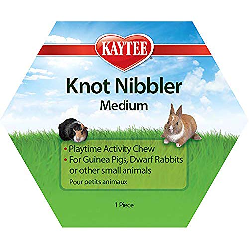 Kaytee Knot Nibbler Chew Toy for Guinea Pigs and Rabbits, Medium - image 6