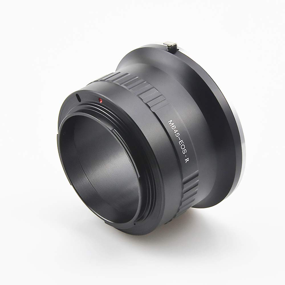 Mamiya 645-EOS R,Adattatore per obiettivo Mamiya 645 M645, compatibile con fotocamera EOS RF RP,M645 a EOS R