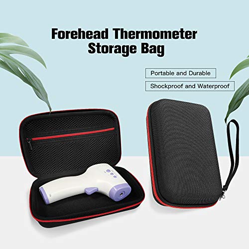Cucudy Saco de armazenamento de termômetro eletrônico Saco de armazenamento portátil à prova de choq