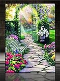 💎[HD CANVAS] ： Hochauflösender Druck auf Leinwand. Die hochklare Druckleinwand hat eine gleichmäßige Textur, Farben und Schichten. Das Muster ist insgesamt mit starkem Klebstoff bedeckt, um den Diamanten stärker zu machen. DIY-Diamantmalerei ist für Anfänger einfach. Sie können es leicht beenden.