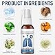Lungenreinigungsspray, 2 Stück Lung Spray, 30 ml Herbal Lung Cleansing Spray, Herbal Breath Respiratory, Lungenreinigung, Geeignet Zum Entfernen Reinigen und Atmen, Täglich Anwenden