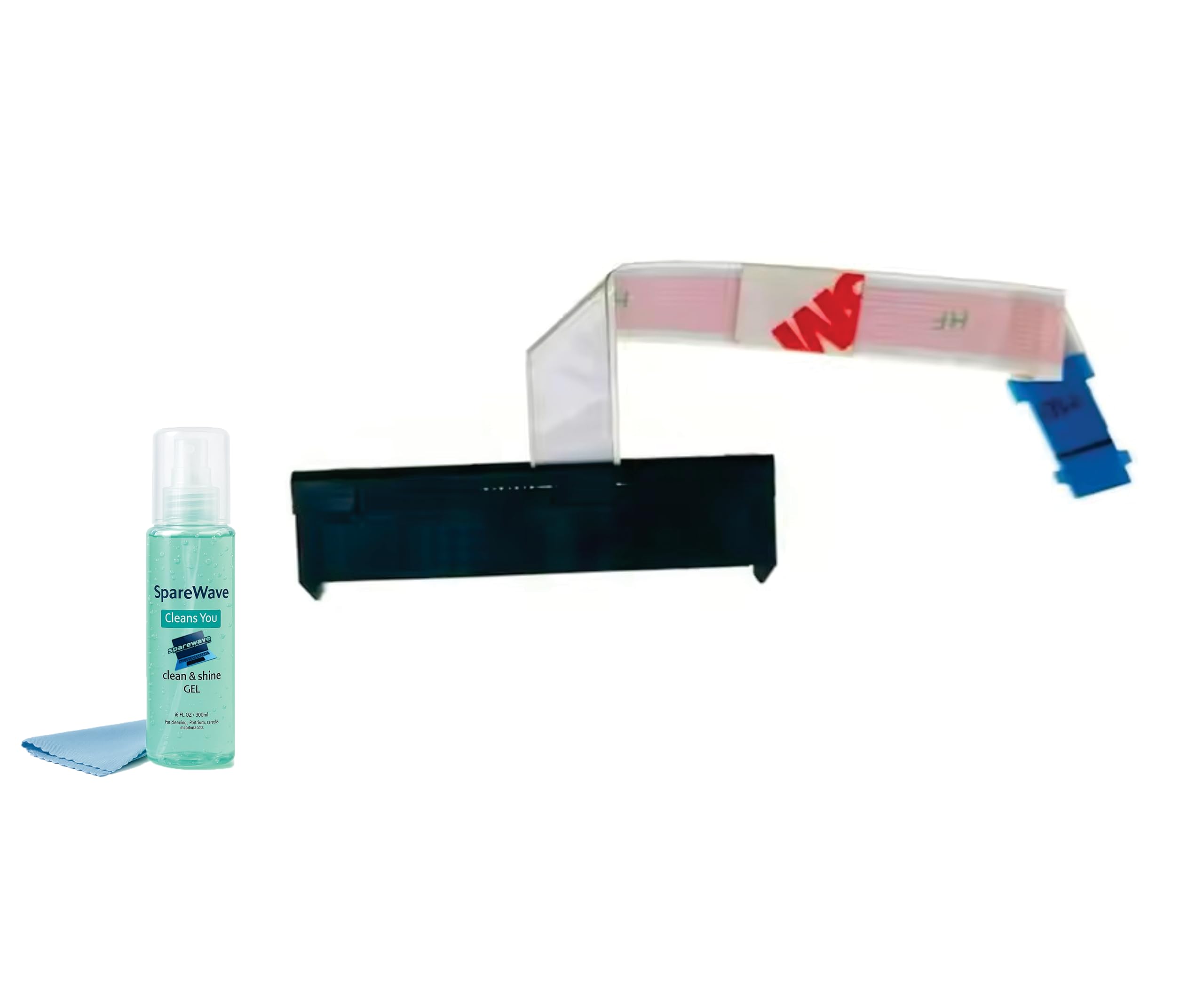 HDD SSD Cable For hard disk connector for HP 240 G7, 240 G8, 240G7, 240-G7, 240G8, 240-G8, 245 G7, 245 G8, 245G7, 245-G7, 245-G8, 6017B0971201 with Complimentary Laptop Clean & Shine Gel