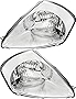 Gold Shrine For Mitsubishi Eclipse Headlights Lamps Set 2002 2003 2004 2005 Halogen Driver and Passenger Side