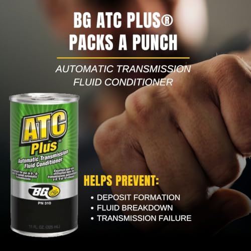 Image of Smilyeez Listing for BG Automatic Transmission Conditioner ATC Plus PN 310, 11 fl. oz. Transmission Additive Fluid Conditioner (6 Cans) Pocket Screwdriver Bundle