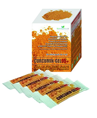CURCUMIN-GEL 95+® Integratore alla curcumina in una speciale formula in gel a doppia biodisponibilità ed efficacia