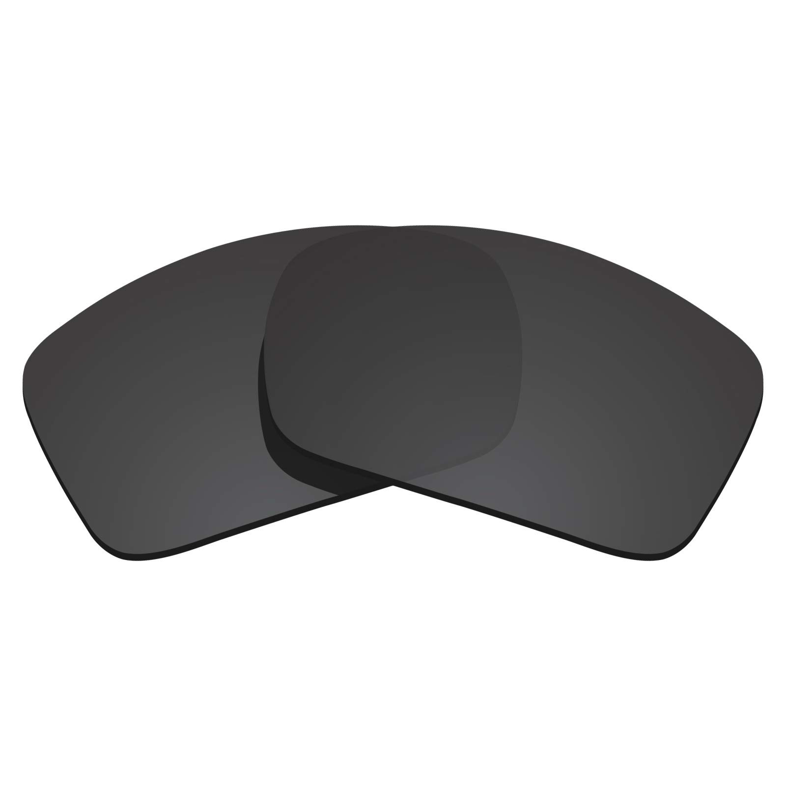 Glintbay Glintbay 100% Precise-Fit Replacement Sunglass Lenses for Costa Del Mar Blackfin - Polarized Advanced Black