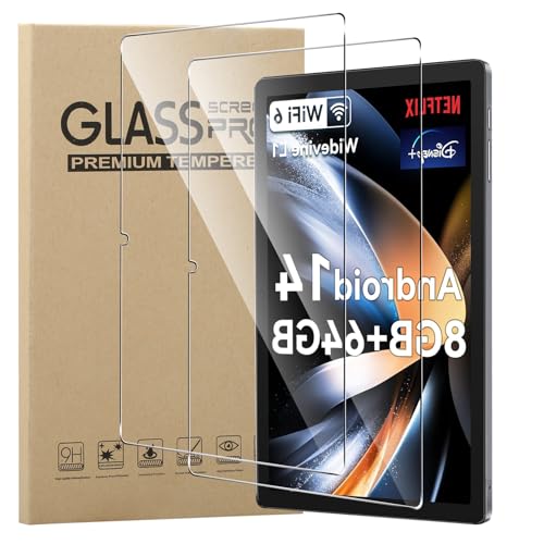2 Pellicole In Vetro Temperato Per Tablet Whitedeer C107 10” – Durezza 9H, Anti-graffio, Anti-impronta, Impermeabile, HD, Senza Bolle – Spessore 0,3 Mm