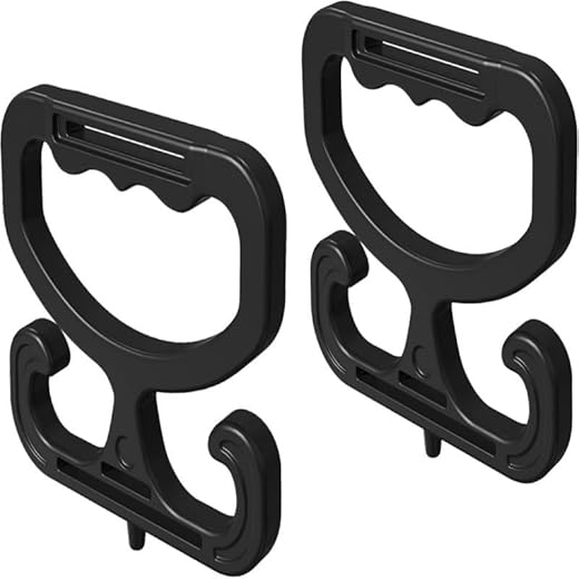 2 PCS shopping bag handle Premium Multi Purpose Duty Grocery - Upgraded Comfortable Grip - Large capacity