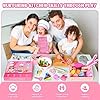 Kids Knife Set for Real Cooking: 48PCS Kids Kitchen Set, Kids Cooking Sets Real with Apron&Basket, Kid Kitchen Accessories, Toddler Baking Kitchen Tools, Montessori Toys for 3+ Year Old Birthday Gifts #1