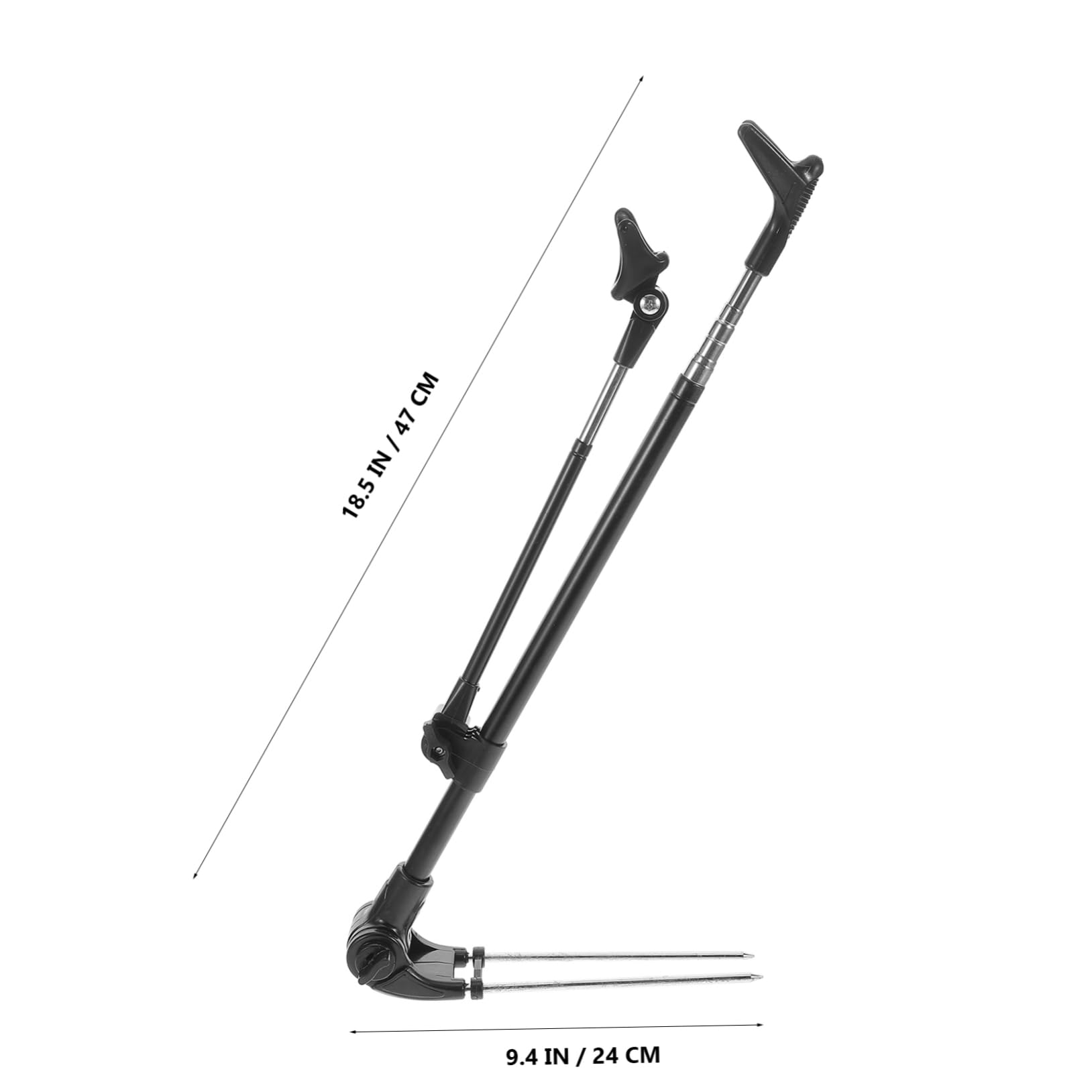 KICHOUSE Fishing Pole Wall Mount Fishing Net Holder Rod Holder Fishing Rod Storage Rack Ceiling Storage Rack