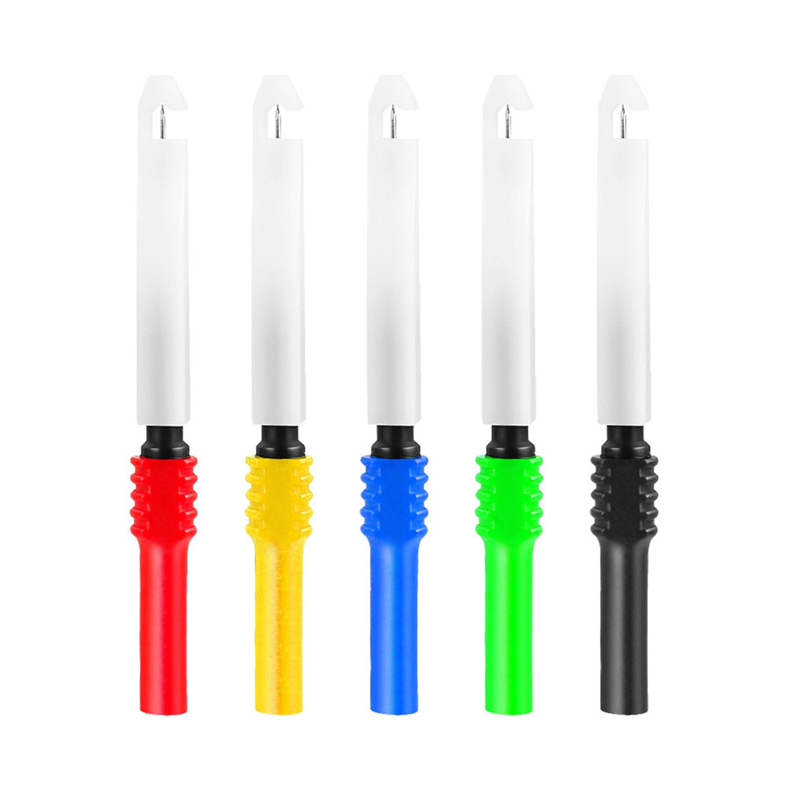 Kalttoy 5 Pack Piercing Repairable Probe Set Automotive Diagnostic Probe Diagnostic Accessories For Handheld Multimeter Automotive Handheld Oscilloscope Set