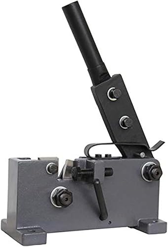 Miniatura 2 de KAKA INDUSTRIAL Cizallas de chapa MS y versatilidad, cortador de barras de refuerzo y varilla, cortador de acero, acero de barra plana, cortador de