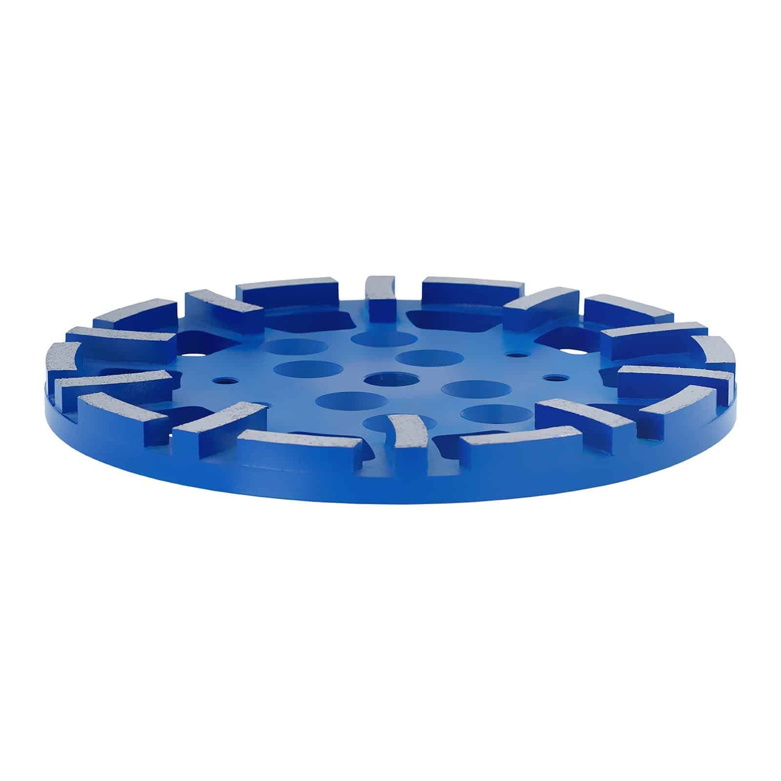 MSW Disque Diamant À Meuler Le Béton Plateau De Surfaçage Diamanté 250 mm Meule Disque À Surfacer MSW-FGGD-2 (Grain 30, ø 250 mm, 20 Segments @ 10 x 10 x 40 mm, Acier & Diamant)