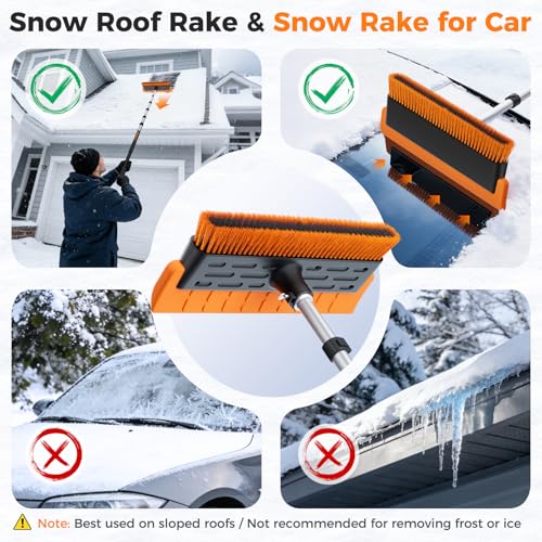 Leanaco 21ft Telescoping Roof Rake