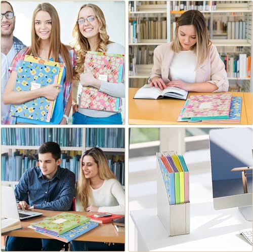 Image of Corslet Certificate Expanding File Folders for Documents Large Size A4 Paper Holder Organizer School Office Home Multicolor with 5 Pockets (2-Pack)