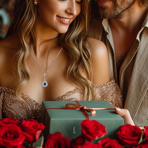 Silver Pendant Necklace for Women, Womens Necklaces Trendy Silver Jewelry, Fashion Necklace Gifts for Women4