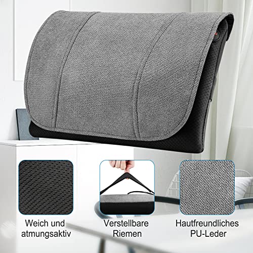 Woqqw Back Massager, Shiatsu Back And Neck Massager, Electric Shoulder Foot Massager Pillow With Heat, Waist, Shoulders, Legs, Body Muscle Pain Relief, Relaxation Gift For Women/Men/Father/Mom #TOP5