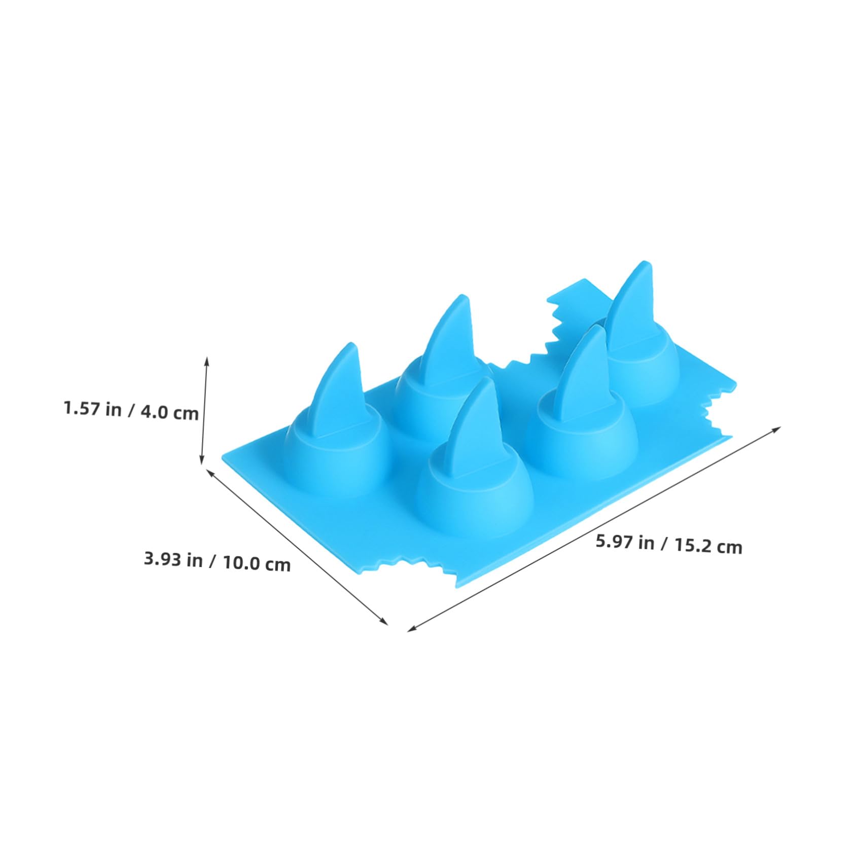 PRETYZOOM 24 Kreatives Eisgitter Lustige Eisschale Silikon-eiswürfelschalen Für Den Gefrierschrank Eiswürfelbereiter Eisformen Lustige Formen Eiswürfelformschalen Kieselgel Himmelblau
