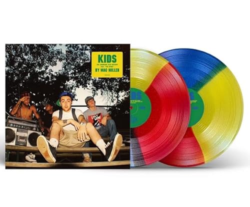 KIDS - Red/Blue/Yellow Glitter Vinyl, LP