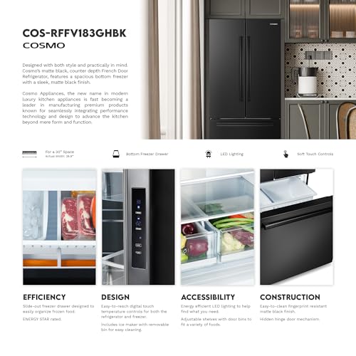 Vista Collection 17.5 cu. ft. French Door