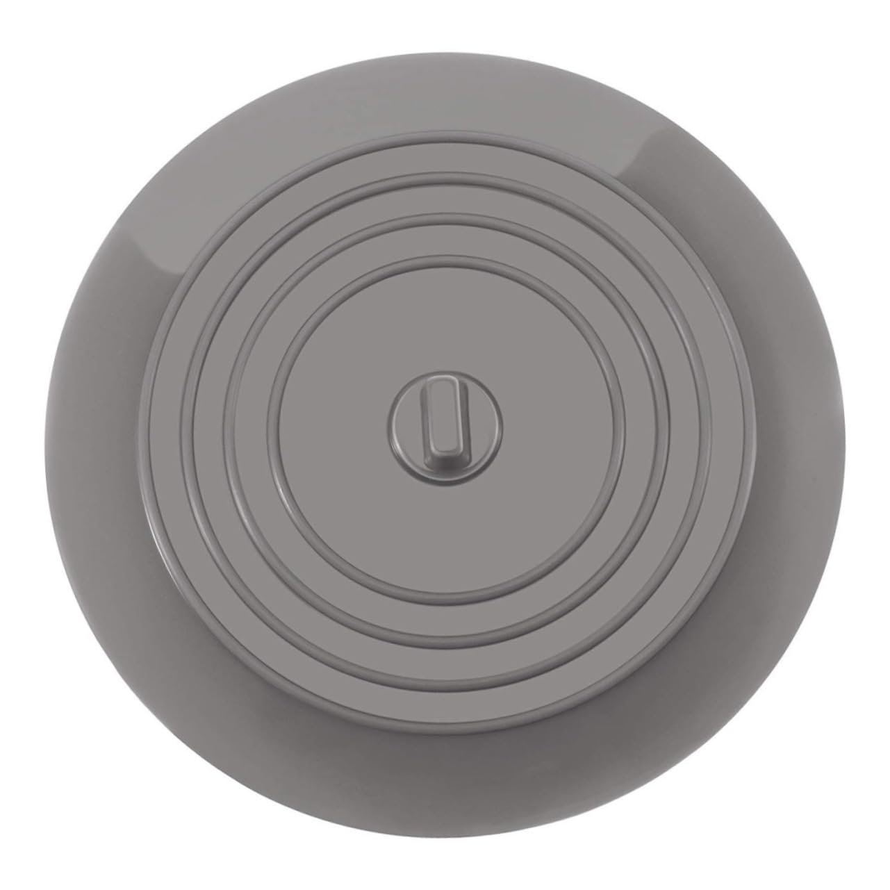 BESTYASH 1Pc Silicone Flat Drain Cover Round Leakage Tub Stopper for Kitchen Bathroom Laundry Easy to Clean Soft Silicone Adsorbs to Surfaces