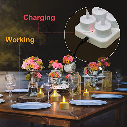 Soulbay LC001 12Pcs Rechargeable Led Tea Lights thumb #1