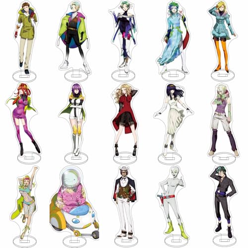 アクリルスタンド グノーシア アクスタ 台座あり 1/15点セット 置物 アニメ周辺 両面透明 札を立てる 軽量 アニメ コスプレ小物 展示用 デコレーション 部屋 萌えグッズ 可愛い 装飾品 贈り物 非公式 (15) [並行輸入品]のサムネイル