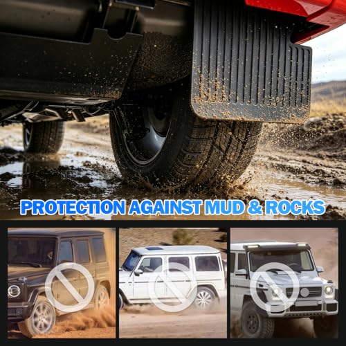 Image of Mud Flaps Splash Guards for Benz G-Class G55 G63 G500 G550 W463 2013-2018
