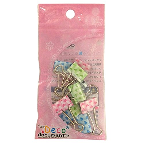サンケーキコム ダブルクリップ デコドキュメンツ ココロハート 小 DDB-KH3P 12個