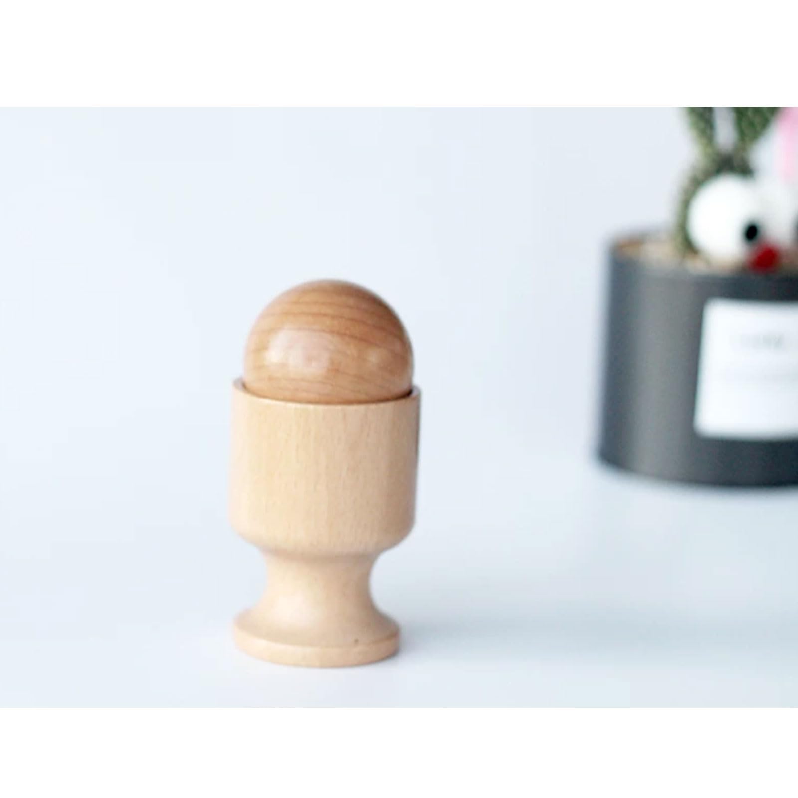 Set di Giochi di Forme in Legno Impilabili Montessori | Blocchi Tazze Cerchio, Quadrato, Uovo Ovale Incastrabili, Coordinazione Occhio-Mano Motricità Fine