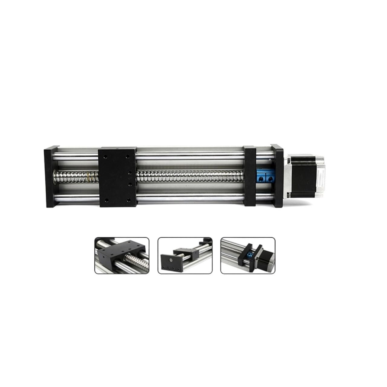 Modulo sistema attuatore Viti a ricircolo di sfere da tavolo Guida for lunghezza corsa SFU1610 da 600 mm Guide lineari SFU1610-600 mm Lineari Industria