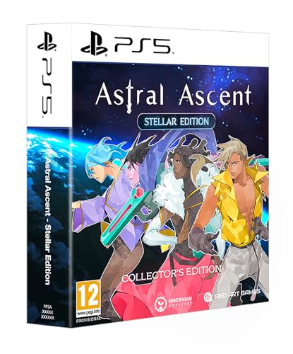 Astral Ascent Stellar Edition Collector's Edition PlayStation 5 le coffret prestige en pixel art