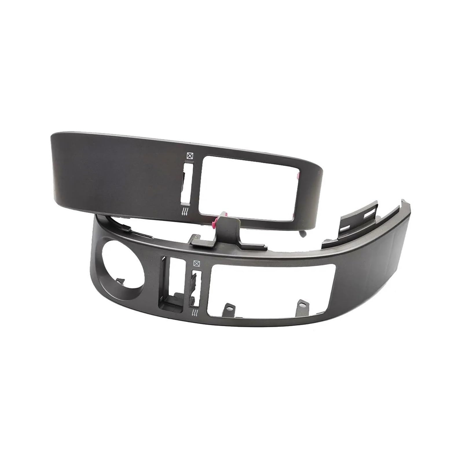 Copertura Bocchetta Aria Cruscotto Interno Centrale Auto Non Si Danneggia Facilmente Accessori Lunghi Pannello Aria Per Toyota Per Prius 2004-2009 Uscita aria condizionata Auto(C)