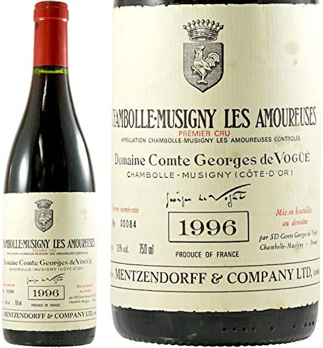 Amazon Co Jp Domaine Comte Georges De Vogue 赤ワイン 1996 シャンボール ミュジニー プルミエ クリュ レ ザムルーズ コント ジョルジュ ド ヴォギュエ 赤ワイン 辛口 750ml Comte Georges De Vogue Chambolle Musigny 1er Cru Amoureuses 通販 食品 飲料 お酒