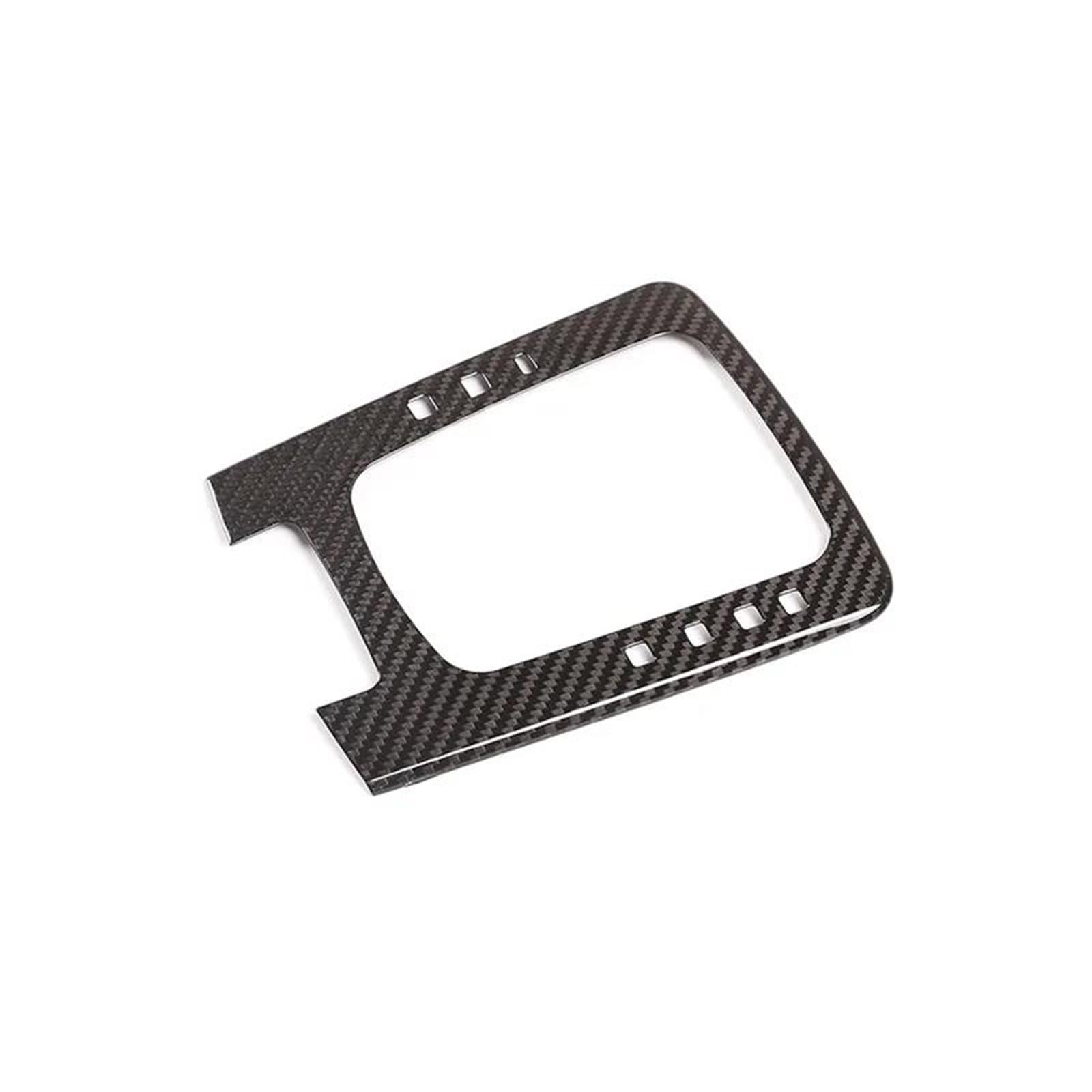 for Porsche 718 911 991 2012-2023 Real Carbon Fiber Car Interior Gear Shift Control Panel Multimedia Button Cover Sticker Trim(A)