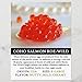 Malossol Red Caviar Salmon Roe 2 PACK, 17.6 oz. Each (Total 1 Kg) Wild Caught USA, 1000 Grams (2.2 lbs) Wild Coho Salmon Caviar, Ikura