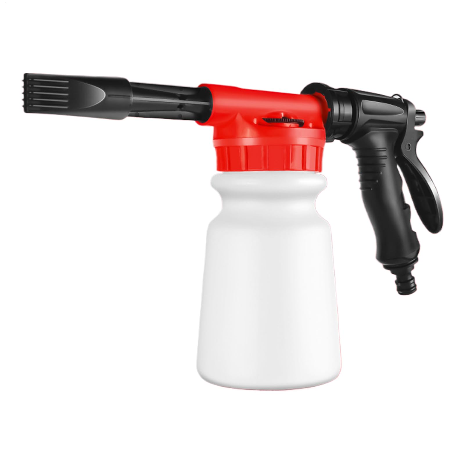 Canon à mousse pour tuyau d'eau qui adhère à n'importe quel tuyau pour savon pressurisé de 1 L