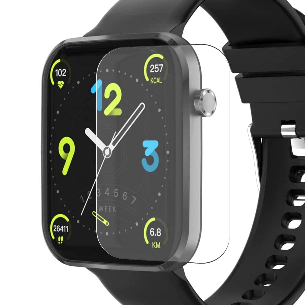 Puccy 3 Pack Screen Protector, compatible with ACCGUYS X10 1.69" Smart Watch smartwatch TPU Film Guard （ Not Tempered Glass Protectors）