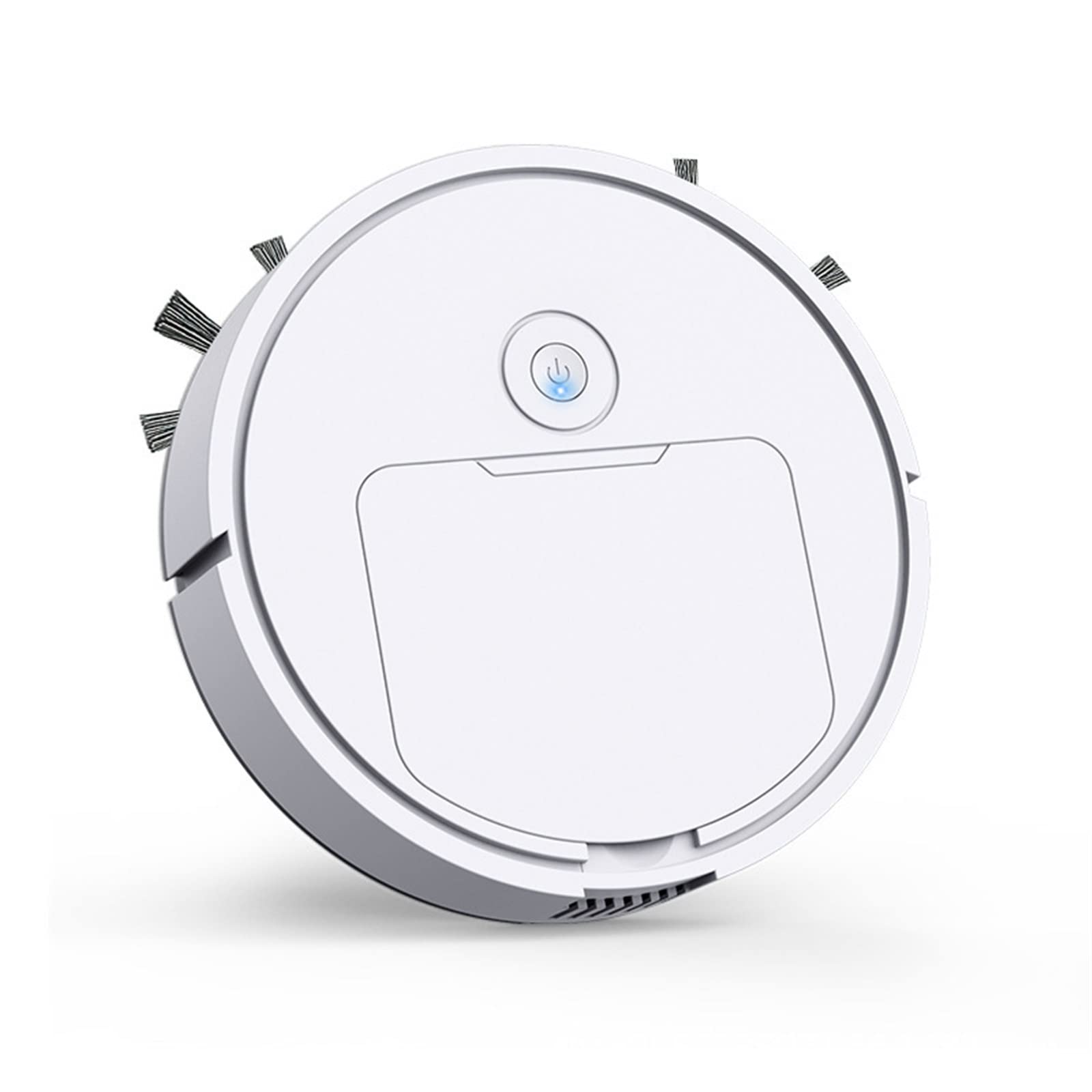 Robot aspirapolvere 3 in 1 Smart Sweeping Robot Home Sweeper e aspirapolvere senza fili Aspirapolvere per peli di animali domestici Robot da pavimento (bianco)