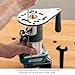 Woodpeckers StabilMax Trim Router Base, Phenolic, USA Made, Universal Compact Palm Router Base Compatible with Porter Cable Style Template Guide Bushings - SMTROB-M-23