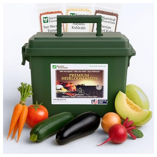 Ultimate Heirloom Seed Vault - 144 Varieties