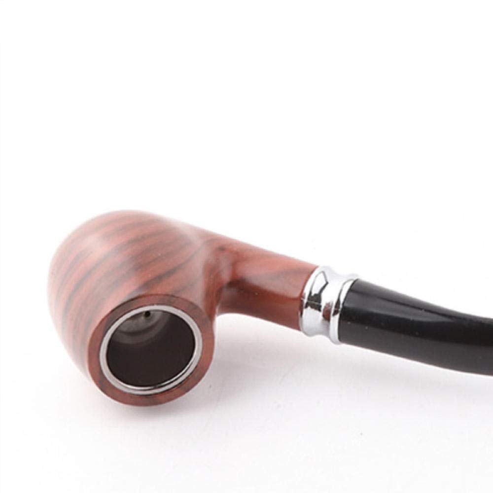 Pipa de Fumar 6 PC/Sistema clásico de Madera del Estilo de la Resina del Tabaco Tubos Mejor Regalo for el Abuelo Boy Friend Padre Fumadores Fumando